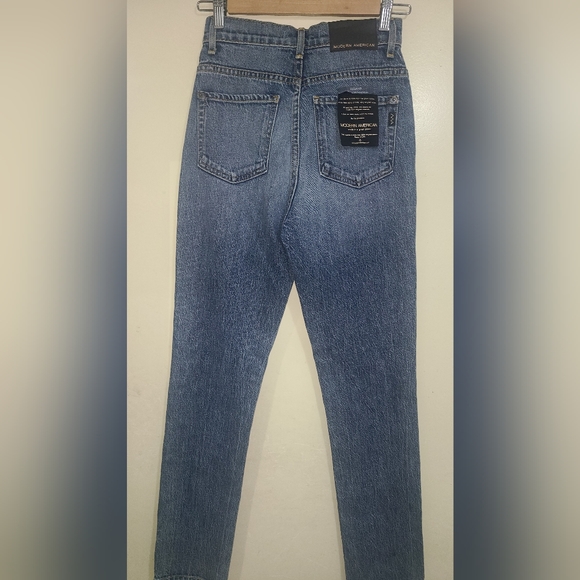 NWT Modern American Melrose Retro jeans SIZE 24 - Picture 2 of 3